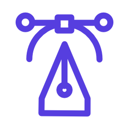 Visual design icon